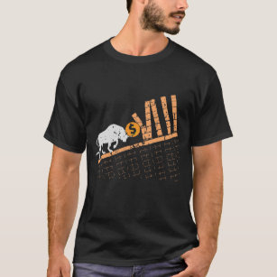 Camiseta Trader Crypto Asset Trader Bull Trend Art