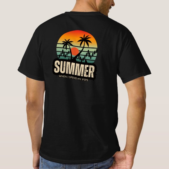Camiseta Trader design | Summer | Funny (Reverso)