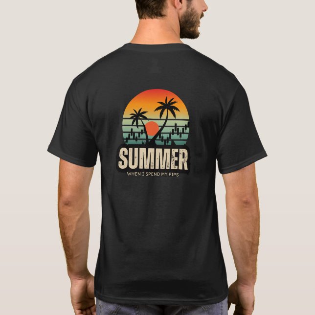 Camiseta Trader design | Summer | Funny (Reverso)