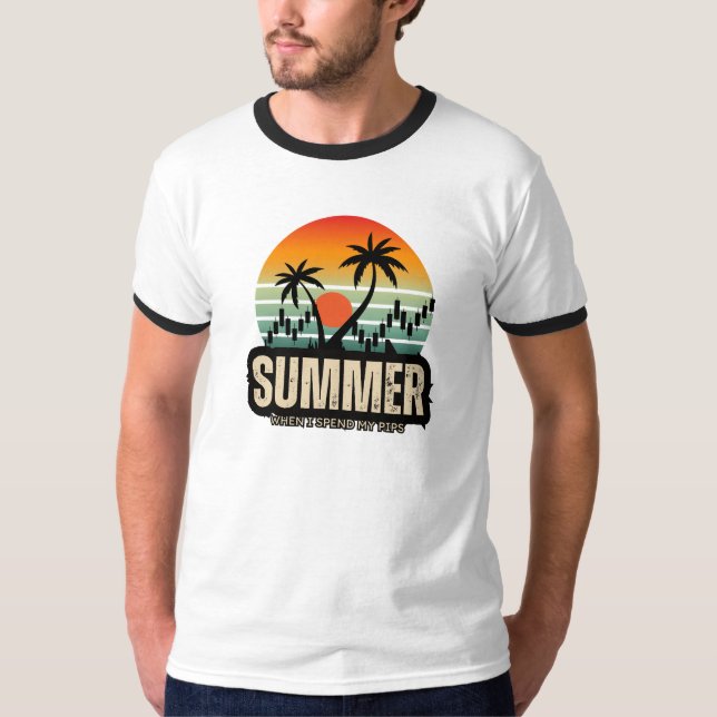 Camiseta Trader design | Summer | Funny (Anverso)