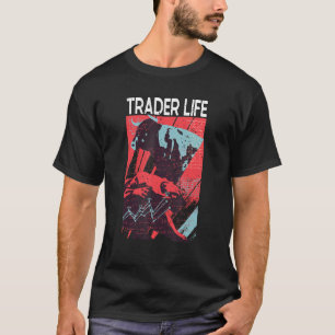 Camiseta Trader Life Crypto Stock Trading Bullish Bearish