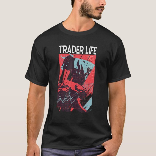 Camiseta Trader Life Crypto Stock Trading Bullish Bearish (Anverso)