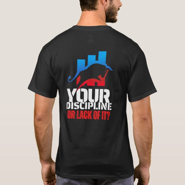 Camiseta Trader motivation | Bull | Discipline (Reverso)