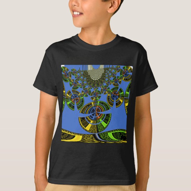 Camiseta Tradición azul (Anverso)