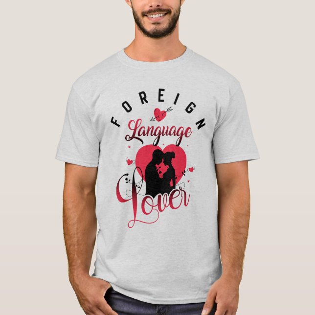 Camiseta Tradición de idiomas extranjeros (Anverso)