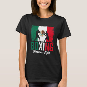 Camiseta Tradición mexicana de boxeo en México