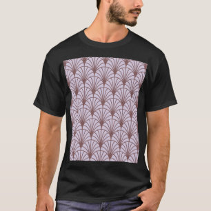 Camiseta Tradicional chino: fondo de patrón retro.