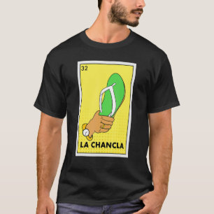 Camiseta Tradicional de la Lotería de la Chancla Mexicana
