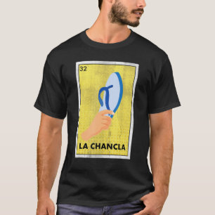Camiseta Tradicional de la Lotería de la Chancla mexicana