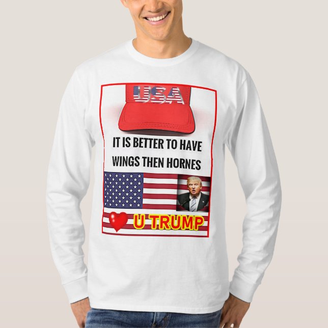 Camiseta Tradicional de Manga Larga Básica (Anverso)