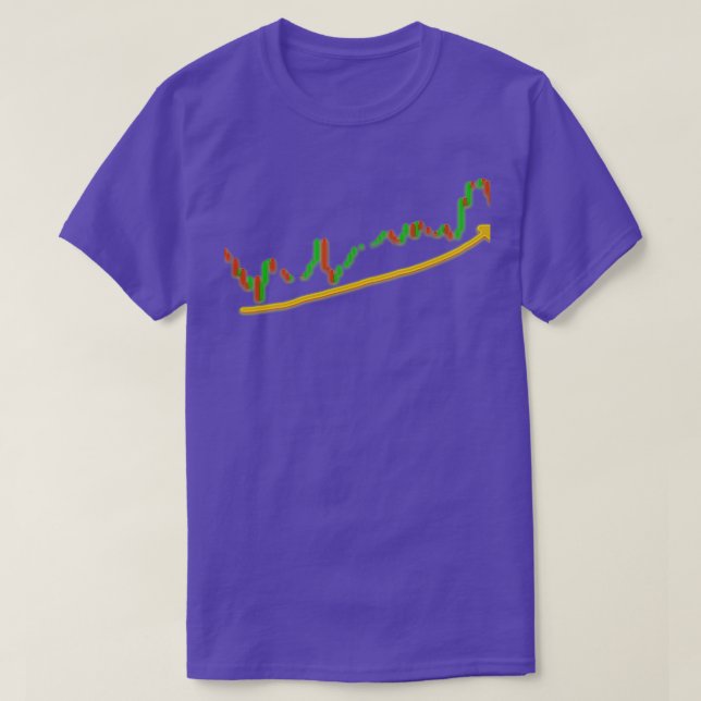 Camiseta Trading chart (Diseño del anverso)