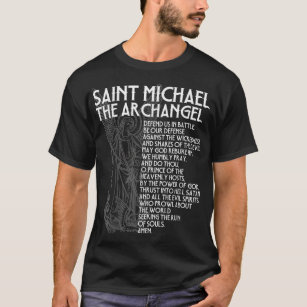 Camiseta Tradit católico de san Miguel Arcángel