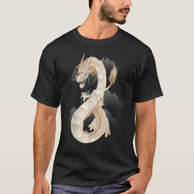 Camiseta Traditional Chinese Dragon Symbol Of Power and Str (Anverso)