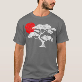 Camiseta Traditional Japanese Bonsai Tree Graphic Japan