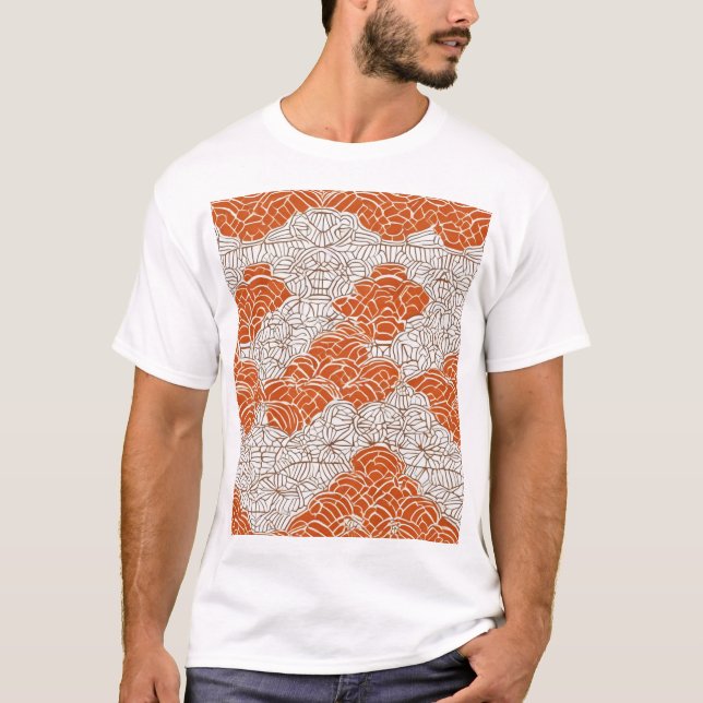 Camiseta Traditional Japanese Pattern Design 0054 (Anverso)