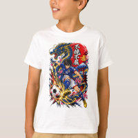 Camiseta Traditional Japanese Ryu Dragon Ukiyo-e W