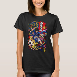 Camiseta Traditional Japanese Ryu Dragon Ukiyo-e Wave T-Shi