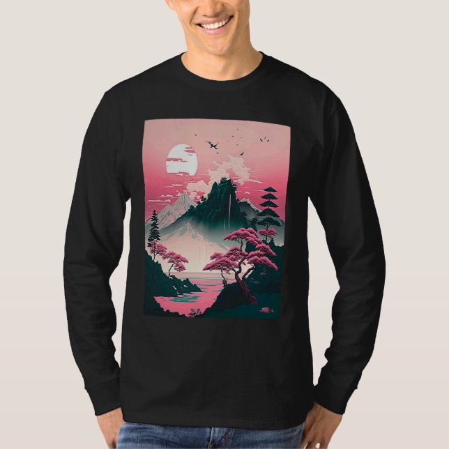 Camiseta Traditional Landscape Japan  1 (Anverso)