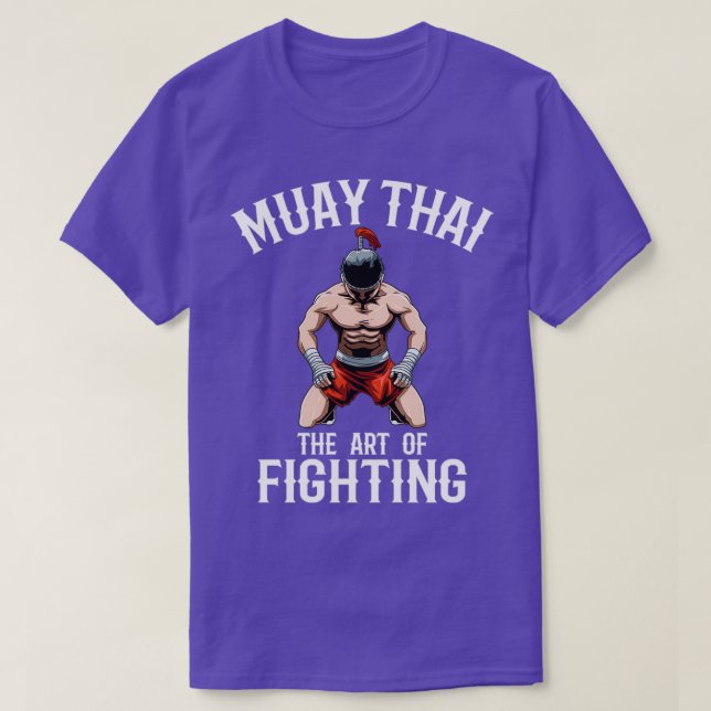 Camiseta Traditional Muay Thai Fighter (Diseño del anverso)