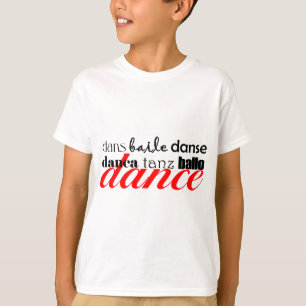 Camiseta Traducción de la danza