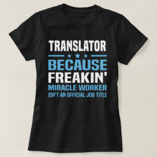 Camiseta Traductor