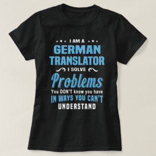 Camiseta Traductor alemán
