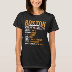 Camiseta Traductor de acentos de Boston