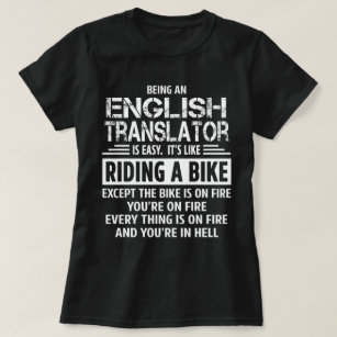 Camiseta Traductor de inglés