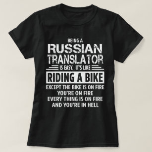 Camiseta Traductor ruso