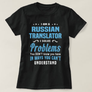 Camiseta Traductor ruso