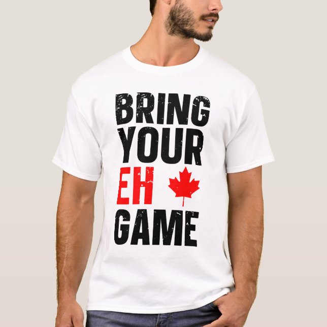 Camiseta Trae tu EH Game Canada DAY (Anverso)