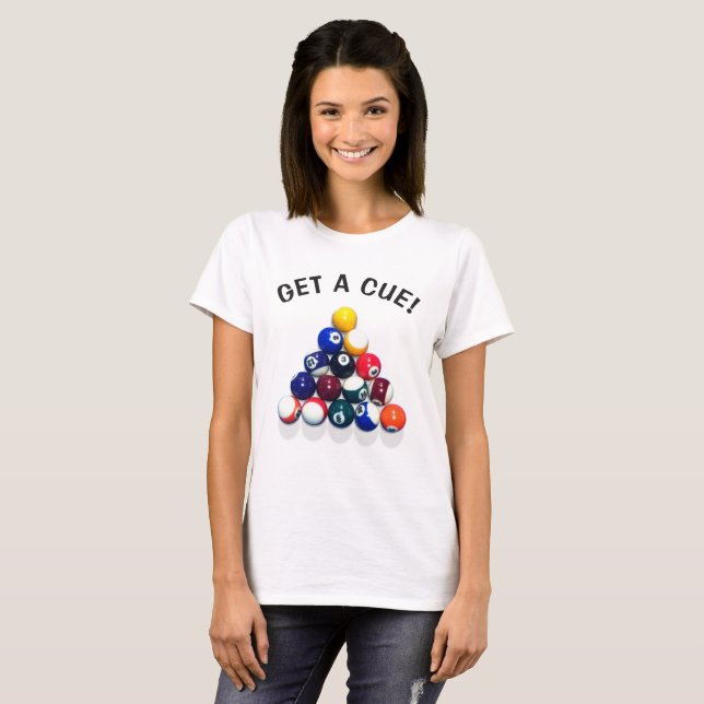 Camiseta ¡Trae una pista! (Anverso completo)