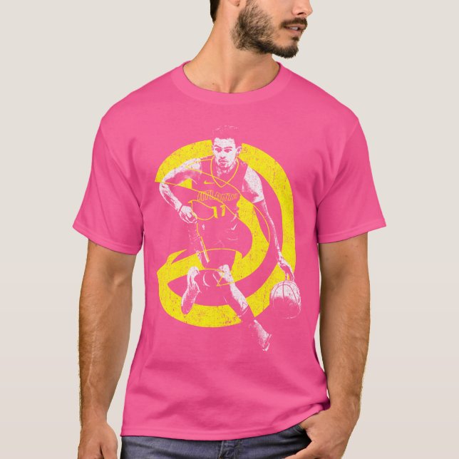 Camiseta Trae Young (rojo) (Anverso)