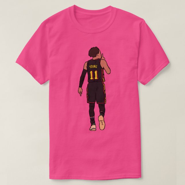 Camiseta Trae Young Silences The Garden (Diseño del anverso)