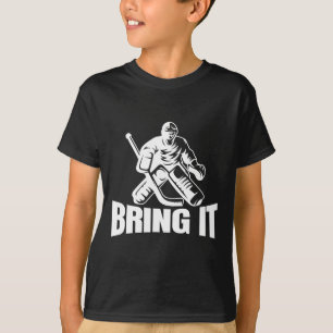Camiseta Traelo Portero de Hockey sobre Hielo Divertido Por