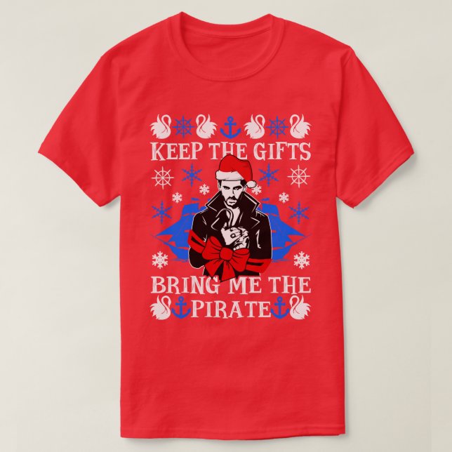 Camiseta Tráeme al pirata (Diseño del anverso)