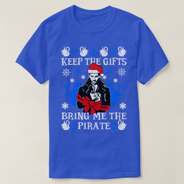 Camiseta Tráeme al pirata (Diseño del anverso)