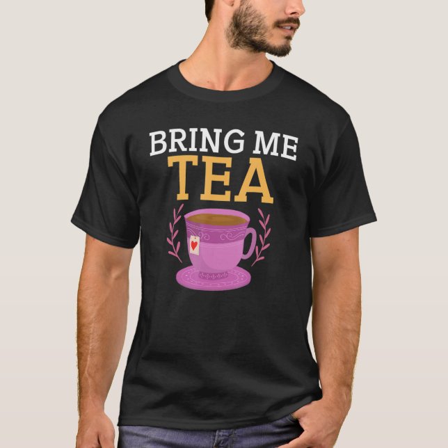 Camiseta Tráeme té   (Anverso)