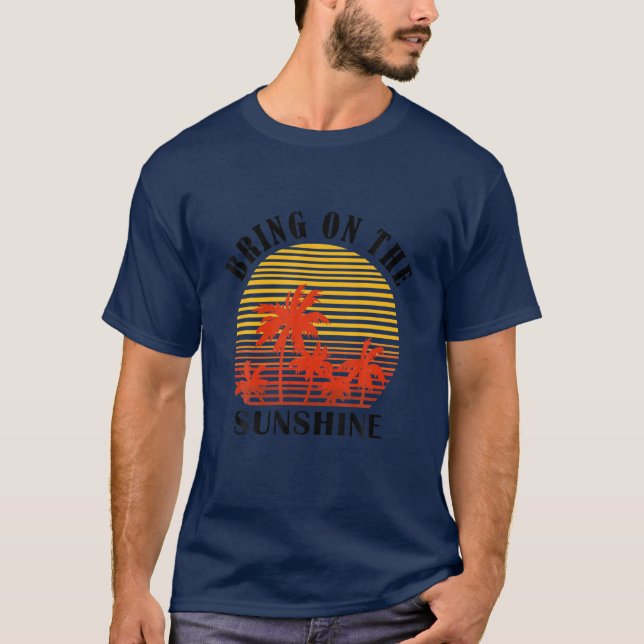 Camiseta Traer A Los Hombres Que Viajan En Sunshine Beach (Anverso)