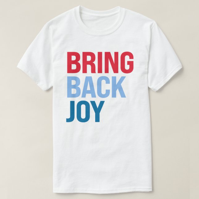Camiseta Traer alegría (Diseño del anverso)