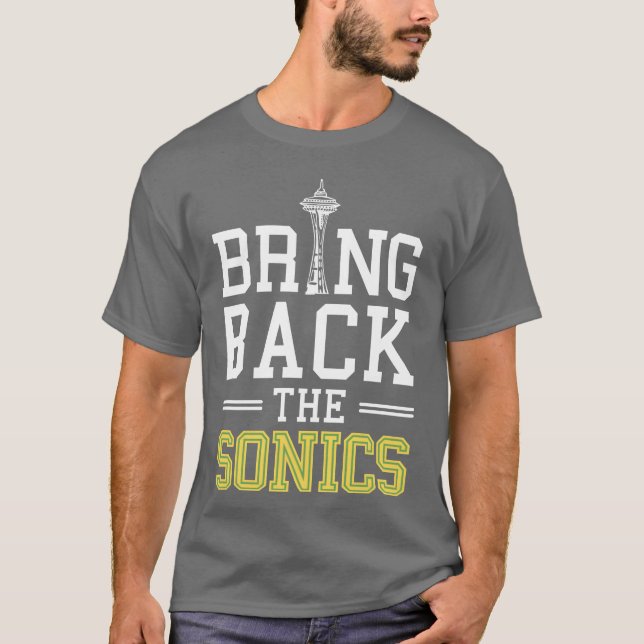 Camiseta Traer de vuelta a The Sonics retro (Anverso)