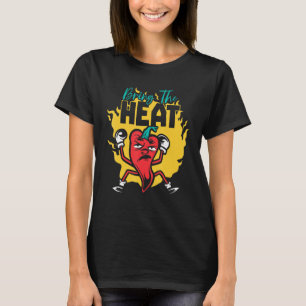 Camiseta Traer El Calor Sabor De Chili Comida Picante Chip