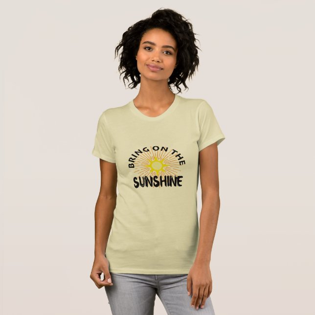 Camiseta Traer el diseño de la luz del sol - Bella+Canva pa (Anverso completo)
