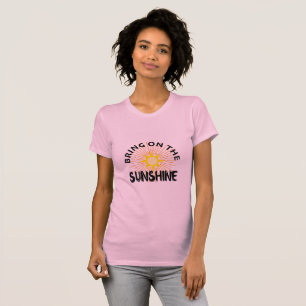 Camiseta Traer el diseño de la luz del sol - Bella+Canva pa