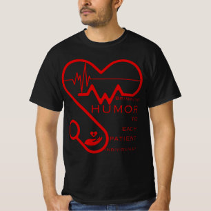 Camiseta Traer humor a cada paciente individualmente- Enfer