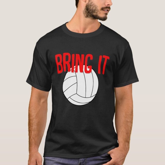 Camiseta Traer voleibol (Anverso)