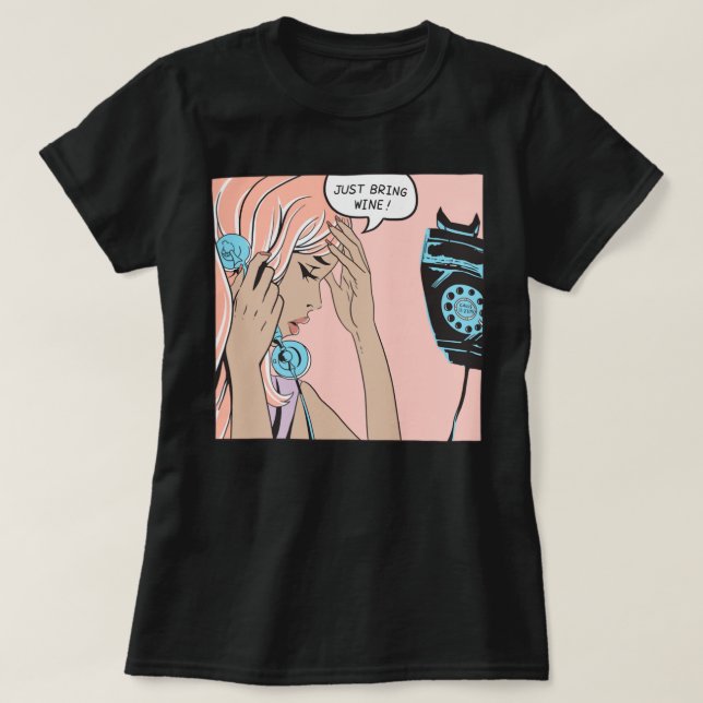 Camiseta Traer Wine Classic (Diseño del anverso)