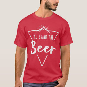 Camiseta Traeré La Cerveza - Novia Dama De Honor Campamento