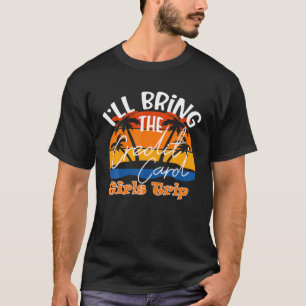 Camiseta Traeré la tarjeta de crédito, viaje de Chicas dive