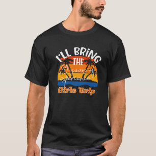 Camiseta Traeré los 20 años de experiencia, Chicas divertid